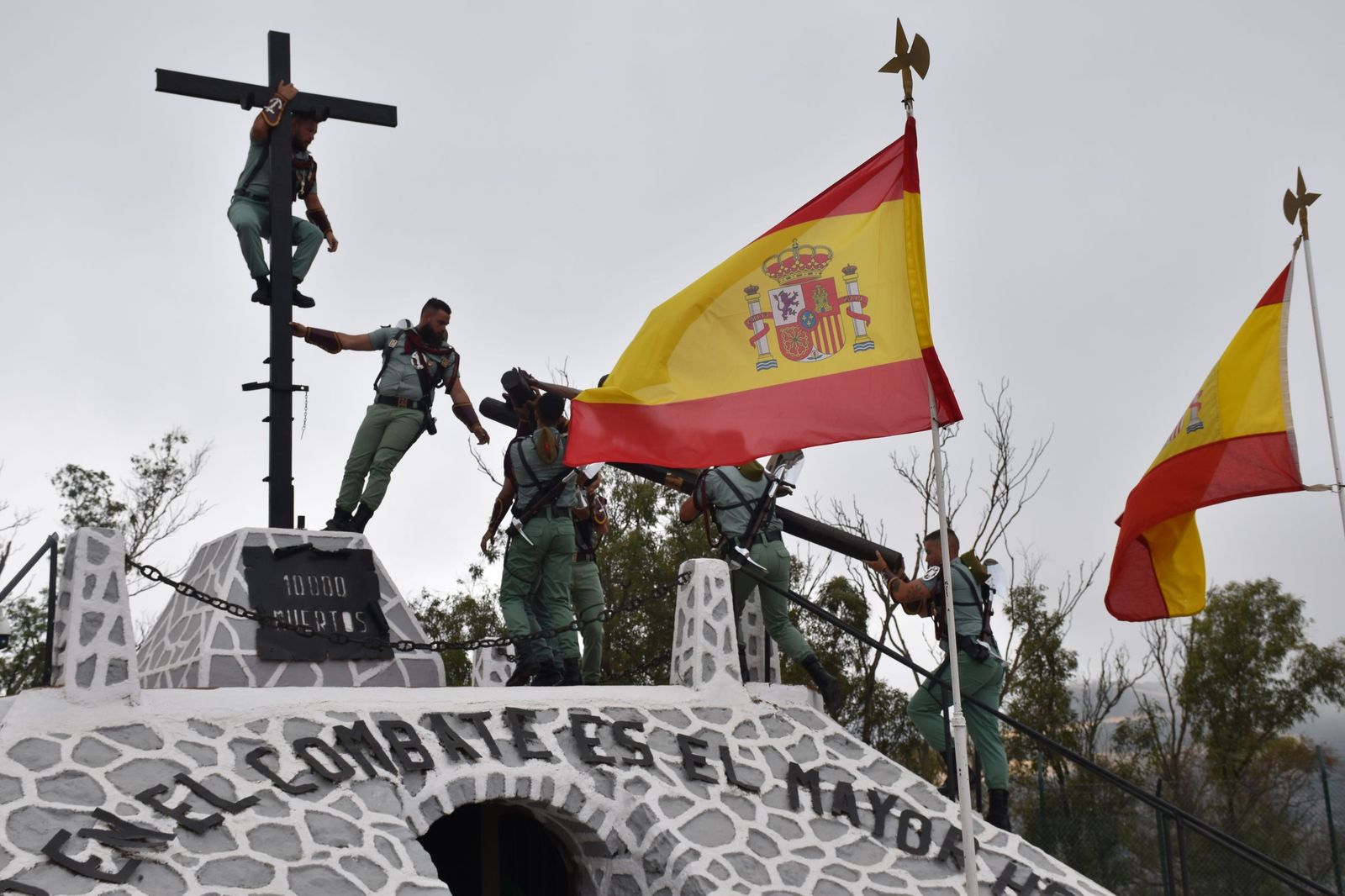 Brillante y marcial celebración del 105 Aniversario de la Legión