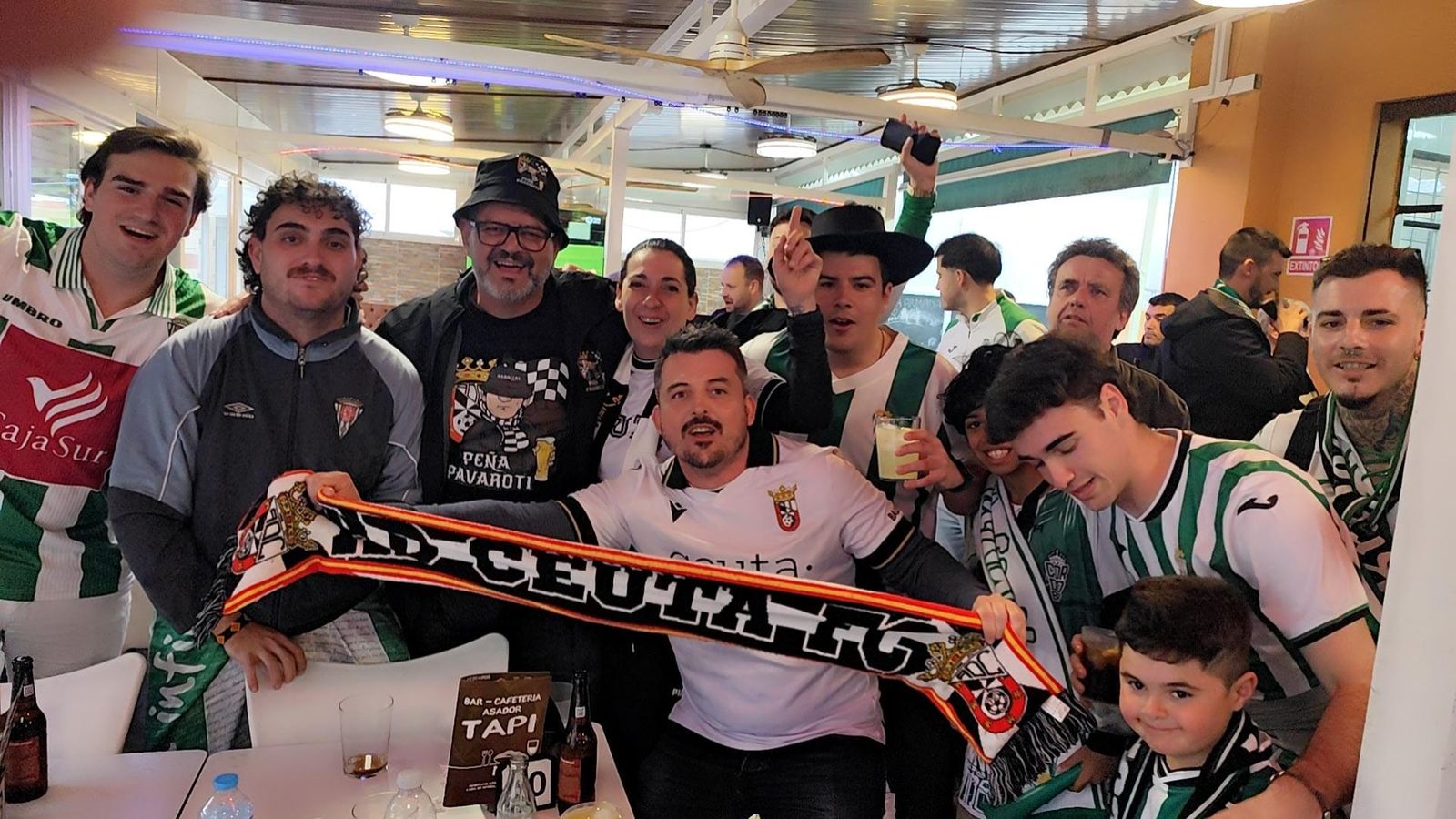 Así se vive la previa entre AD Ceuta y Córdoba CF en el Alfonso Murube: todas las imágenes