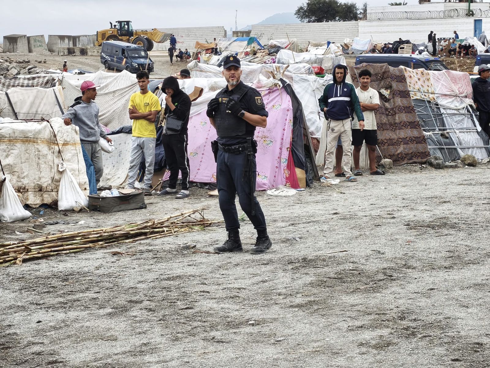 Menores migrantes alzan la voz en el Trampolín y reclaman protección