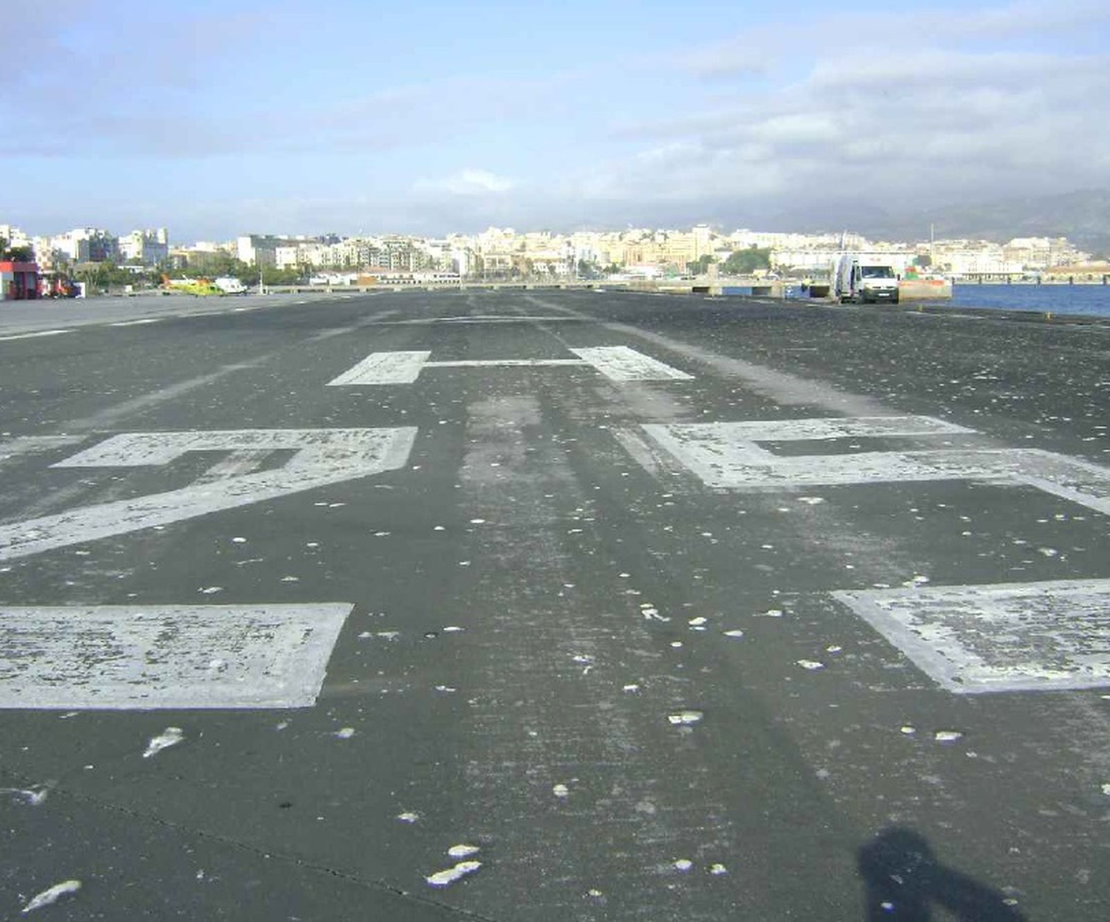 Aena impulsa una reforma integral del helipuerto de Ceuta con una inversión de casi 4 millones