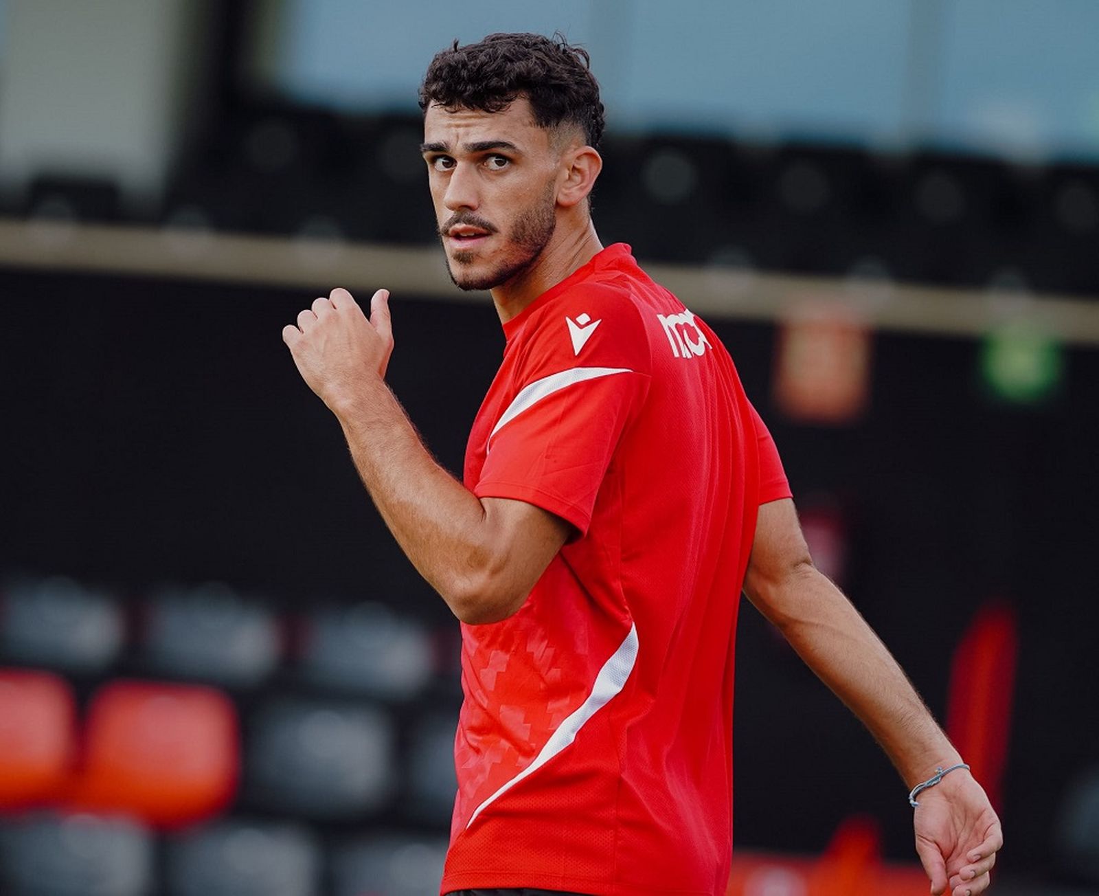 Entrenamiento AD Ceuta en el 'Murube'