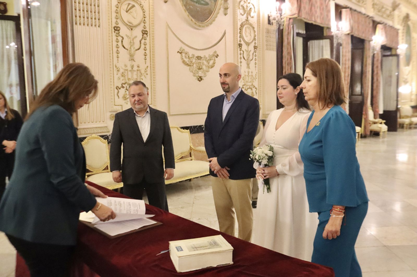 Boda entre Juan Carlos y Sara