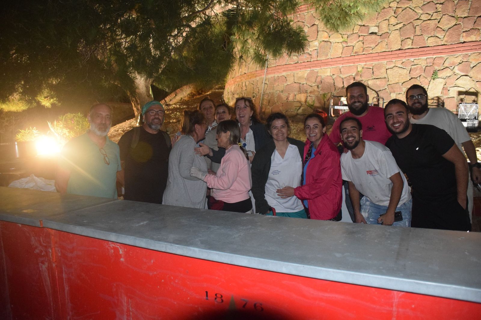 Rosario de antorchas como previa a la Procesión