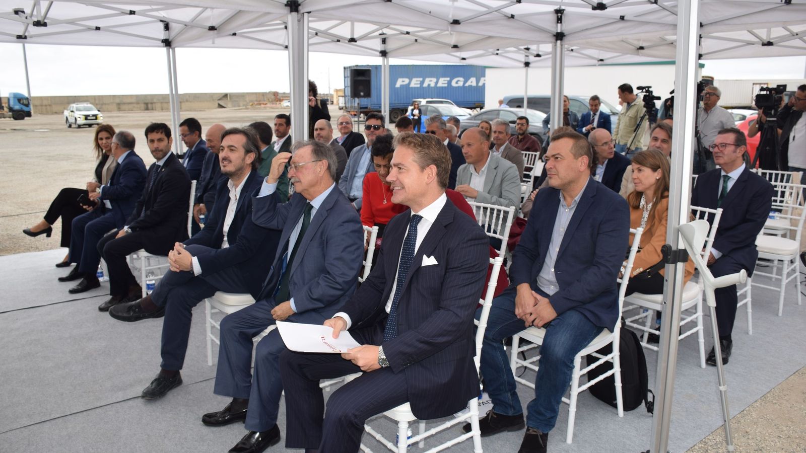 Imágenes del acto sobre el primer data center de Ceuta