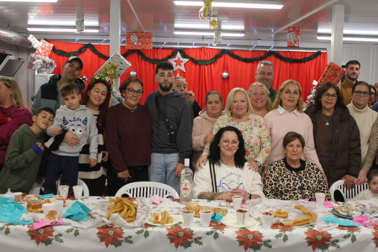 Una chocolatada especial en Juan XXIII