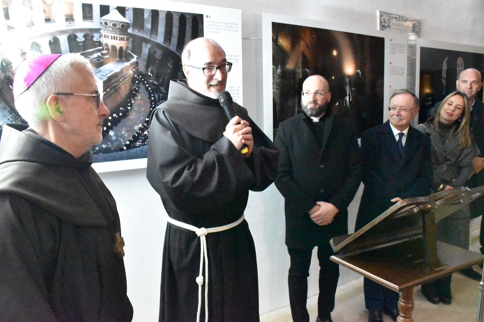 Un trocito de Jerusalén en el nuevo Claustro de San Antonio
