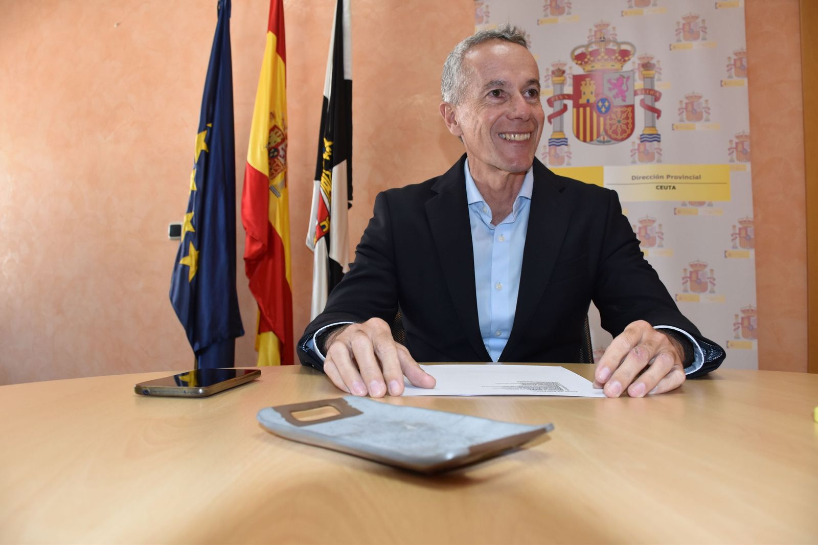 El director provincial del MEFPyD, Miguel Señor, en una imagen de archivo