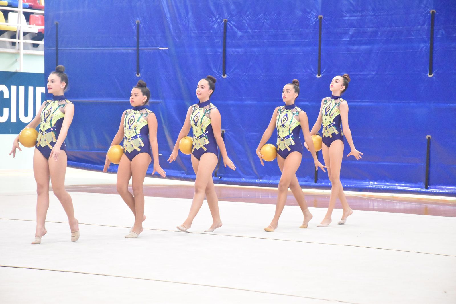 Exhibición de Gimnasia Rítmica