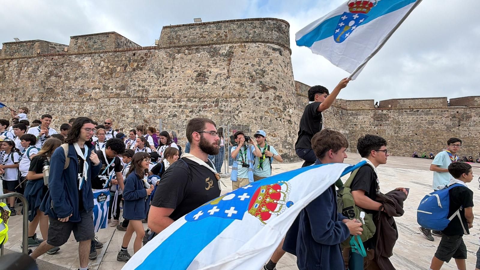 Ceuta brilla y deja el pabellón alto en el Festival Scout