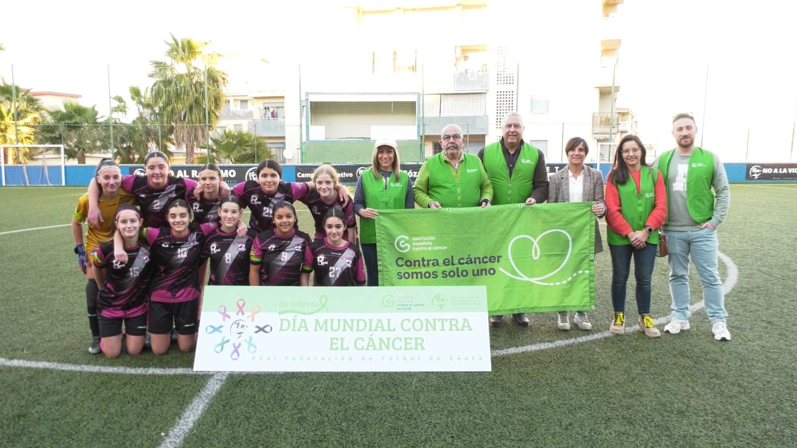 La RFFCE colabora en la lucha contra el Cáncer