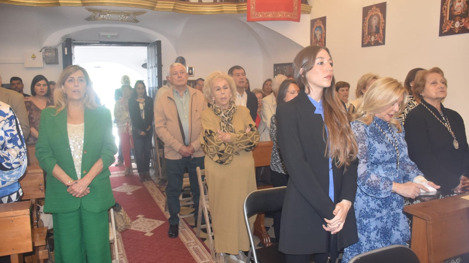 La Eucaristía y pregón se celebró en la Ermita de San Antonio