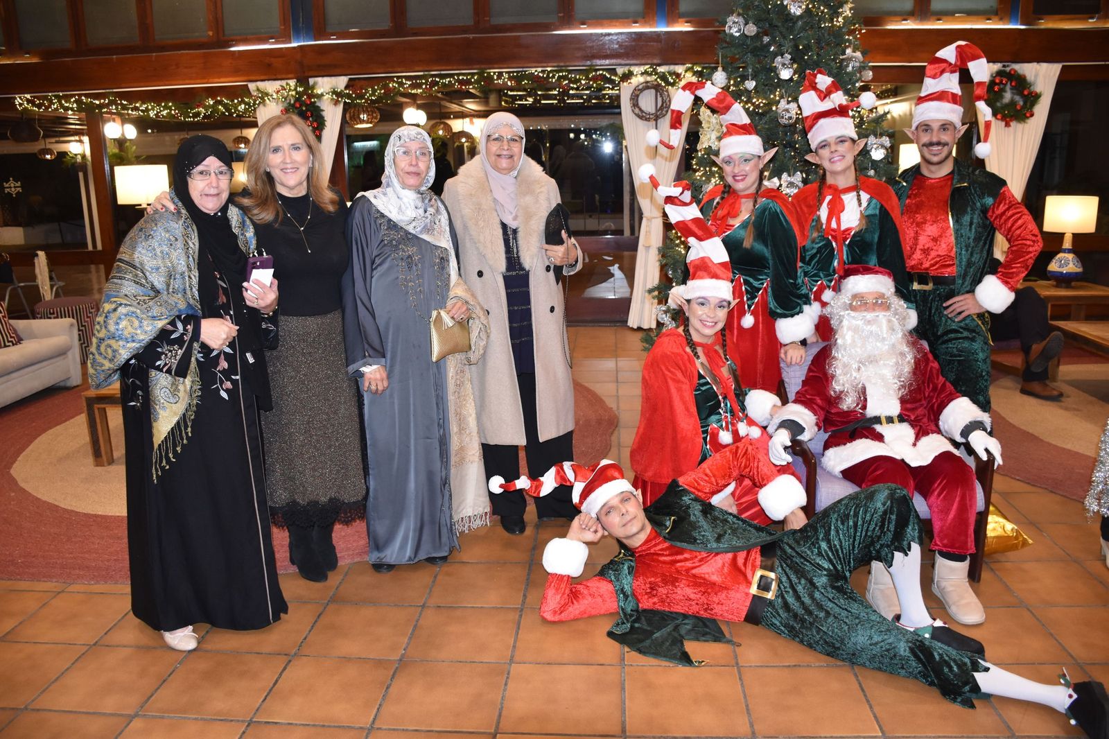 Celebraciones de ambiente navideño