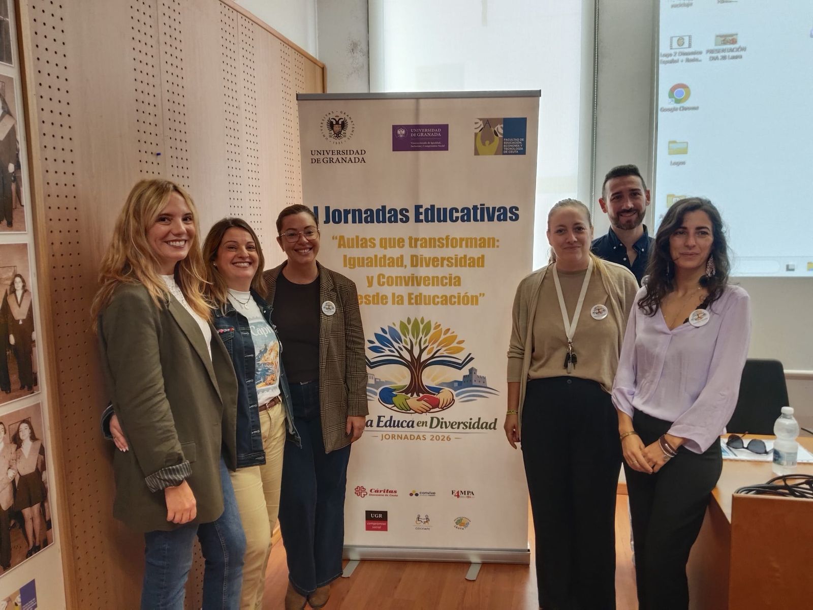 El Campus Universitario ha acogido las primeras jornadas "Aulas que transforman", un encuentro que ha reunido a docentes, estudiantes y entidades sociales para defender la igualdad, la diversidad y una educación inclusiva