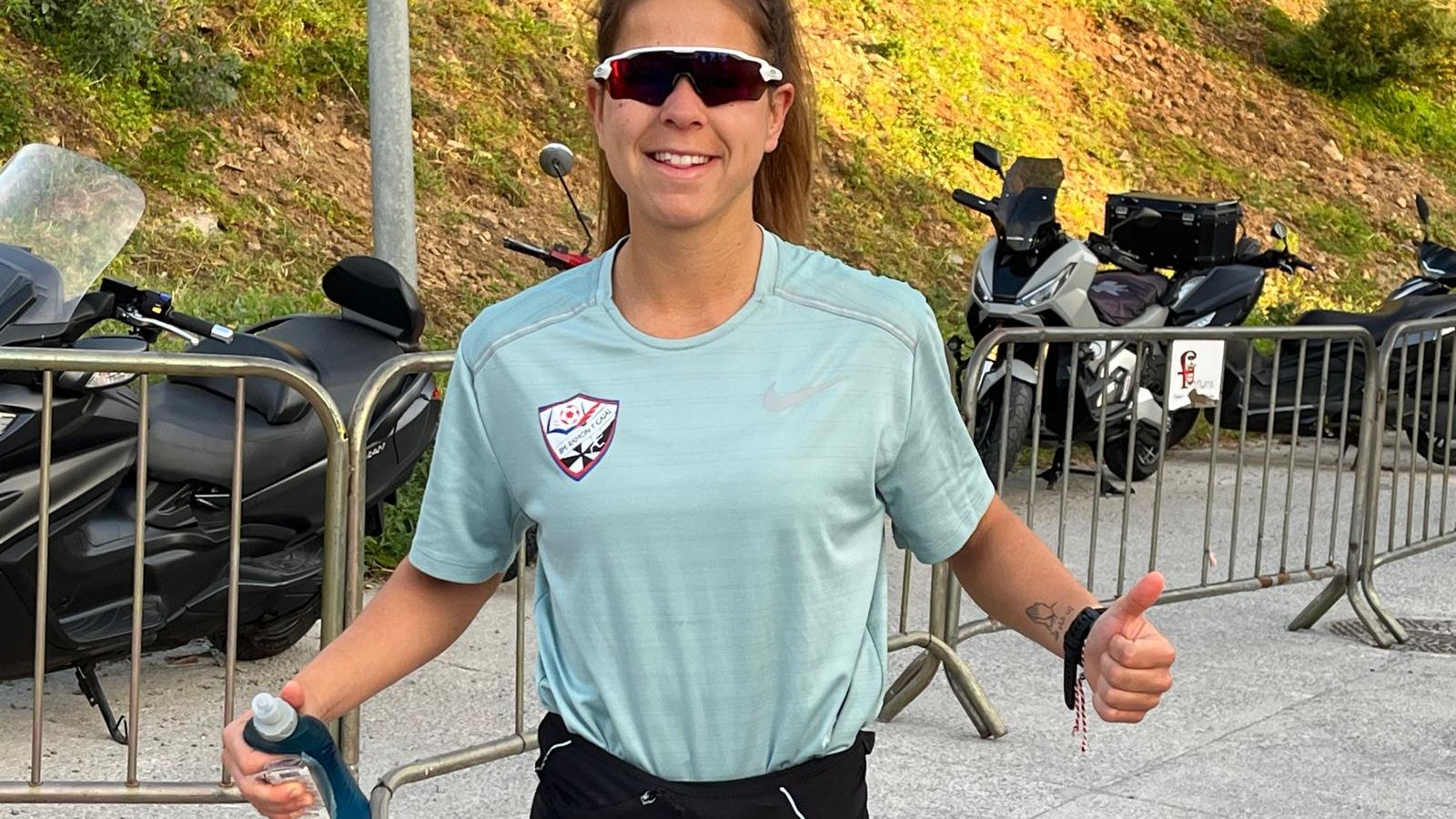 María Romero ganadora de los 21 kilómetros