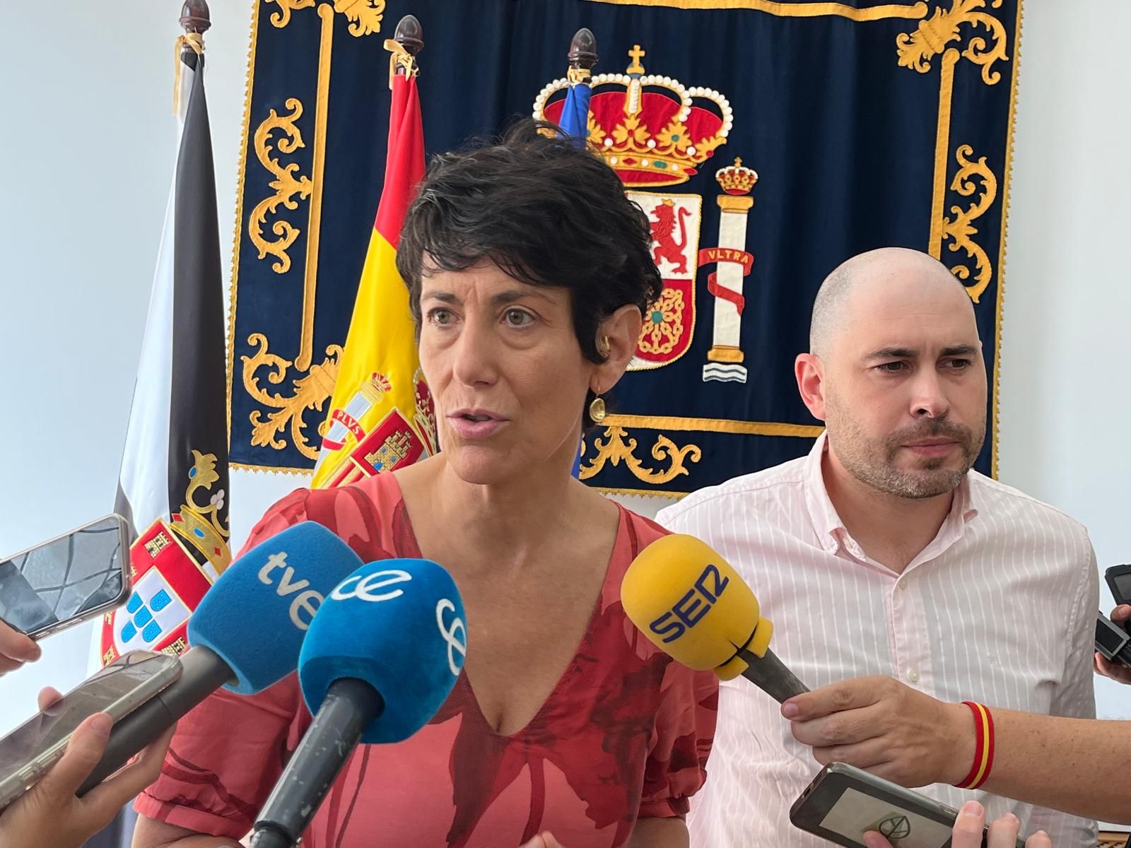 Elma Sáiz, ministra de MIgraciones