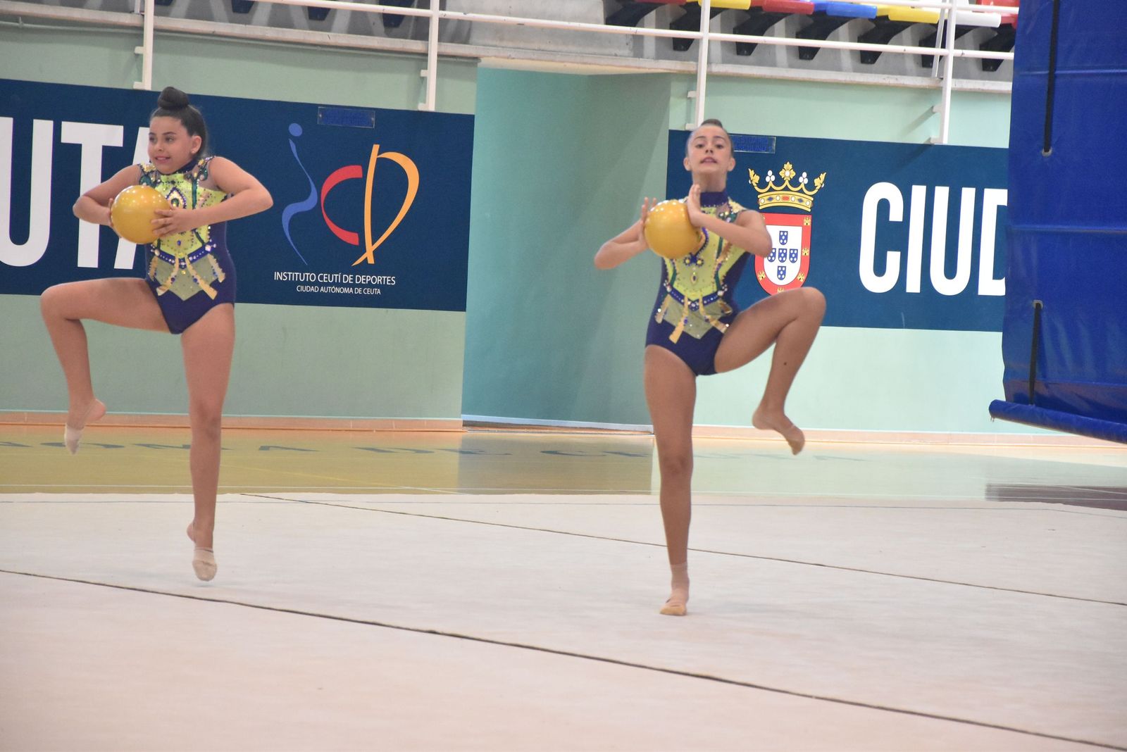 Exhibición de Gimnasia Rítmica