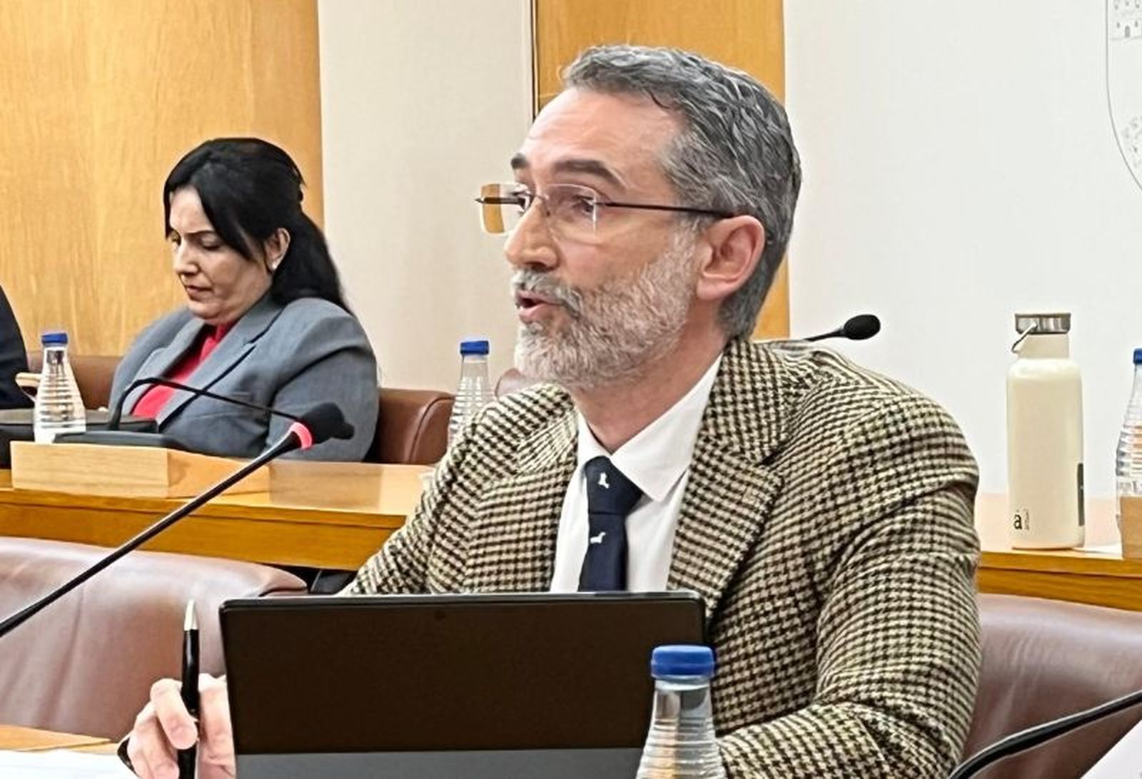 Sebastián Guerrero este jueves.