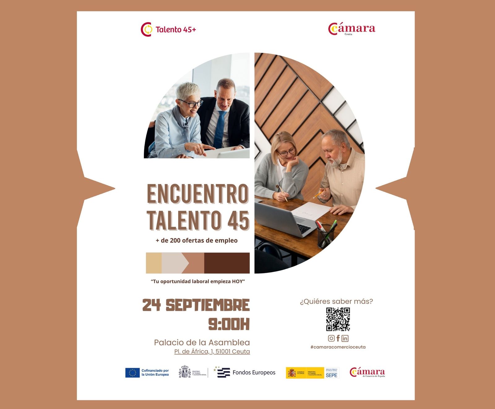 cartel anunciador del evento que este miércoles se va a desarrollar en la ciudad