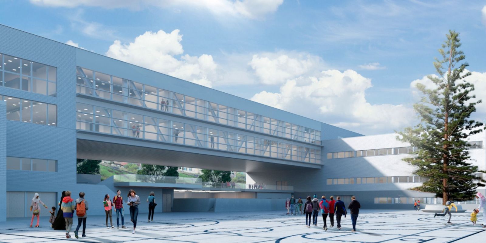 Proyecto inicial del Centro Integrado del Brull