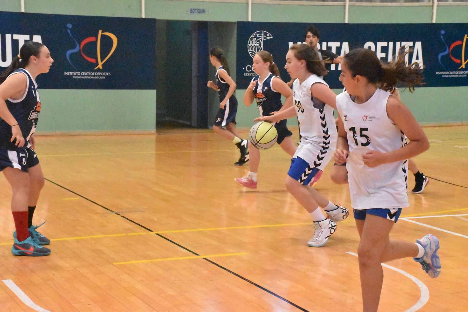Finales de la liga de Minibasket