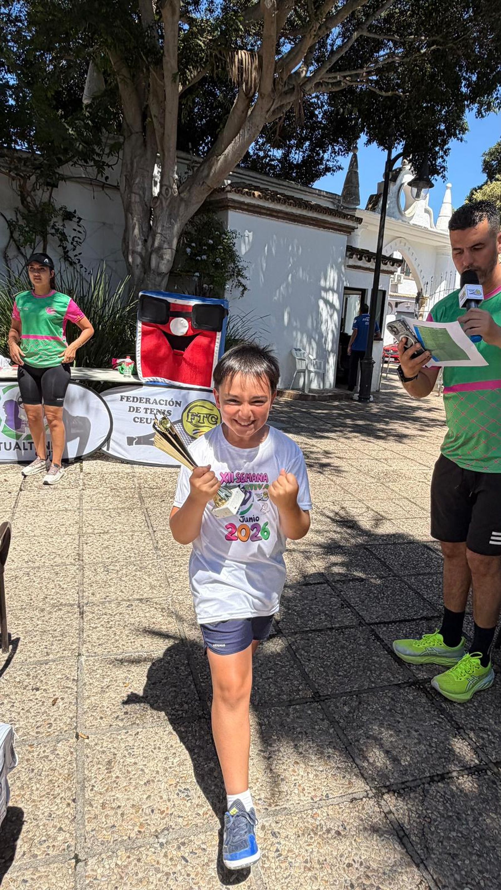 VirtualTenis Ceuta cierra su XII Semana Deportiva con una multitudinaria clausura y la vista puesta en septiembre