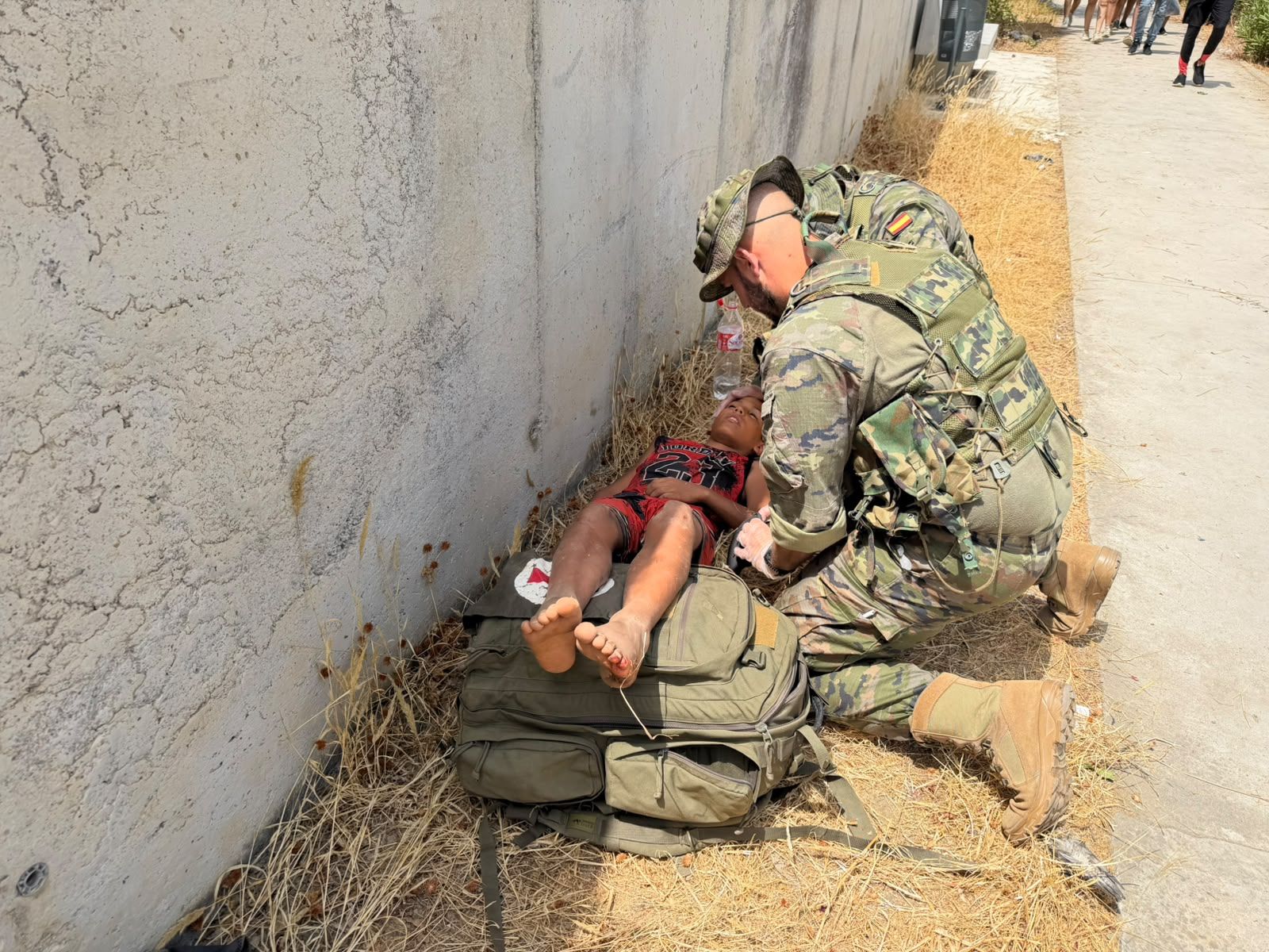 La labor desarrollada por el Ejército ha sido clave durante la crisis migratoria de Ceuta