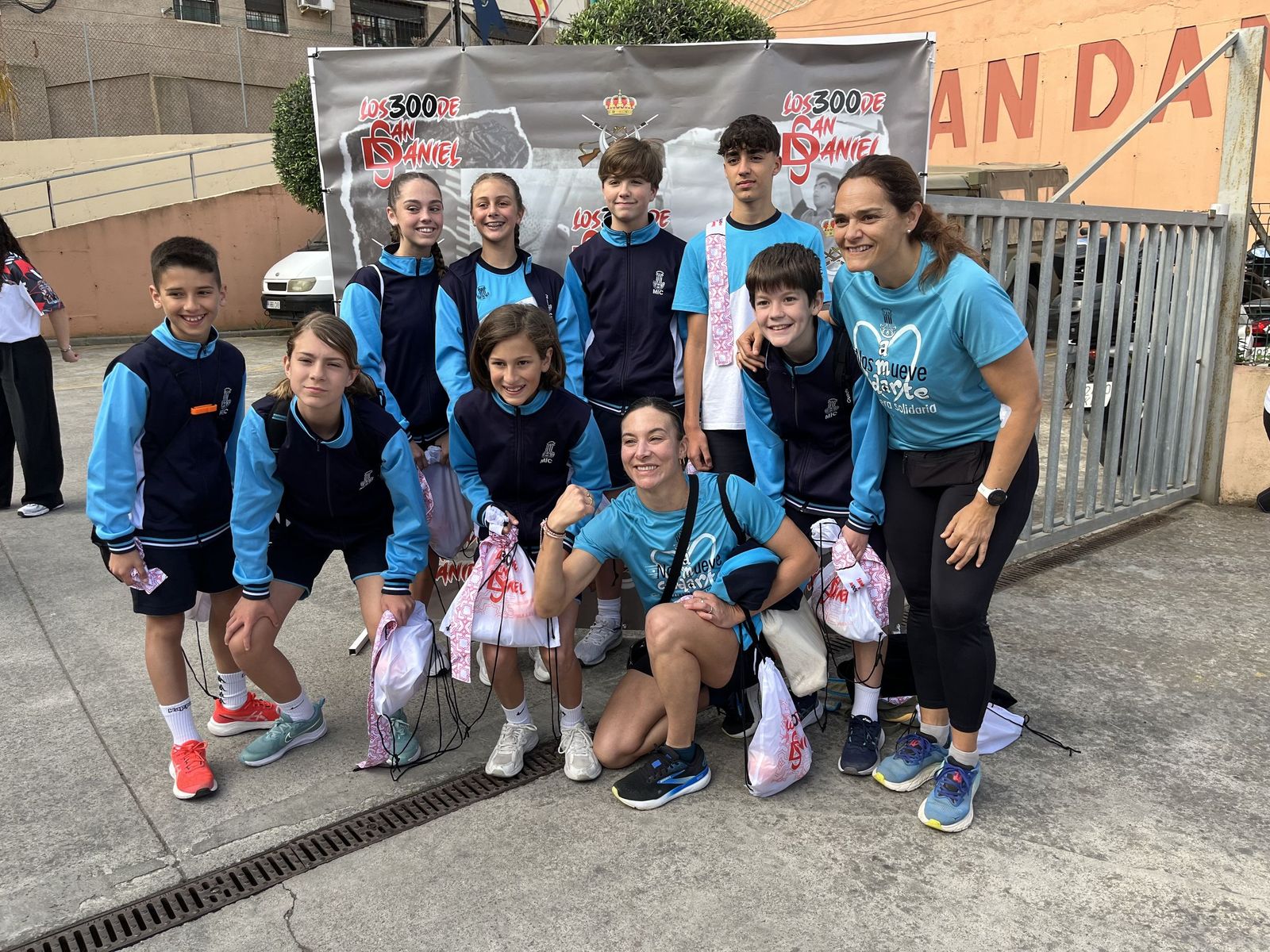 El ‘Desafío de los 300’ convierte Ceuta en una fiesta escolar de esfuerzo, compañerismo y superación