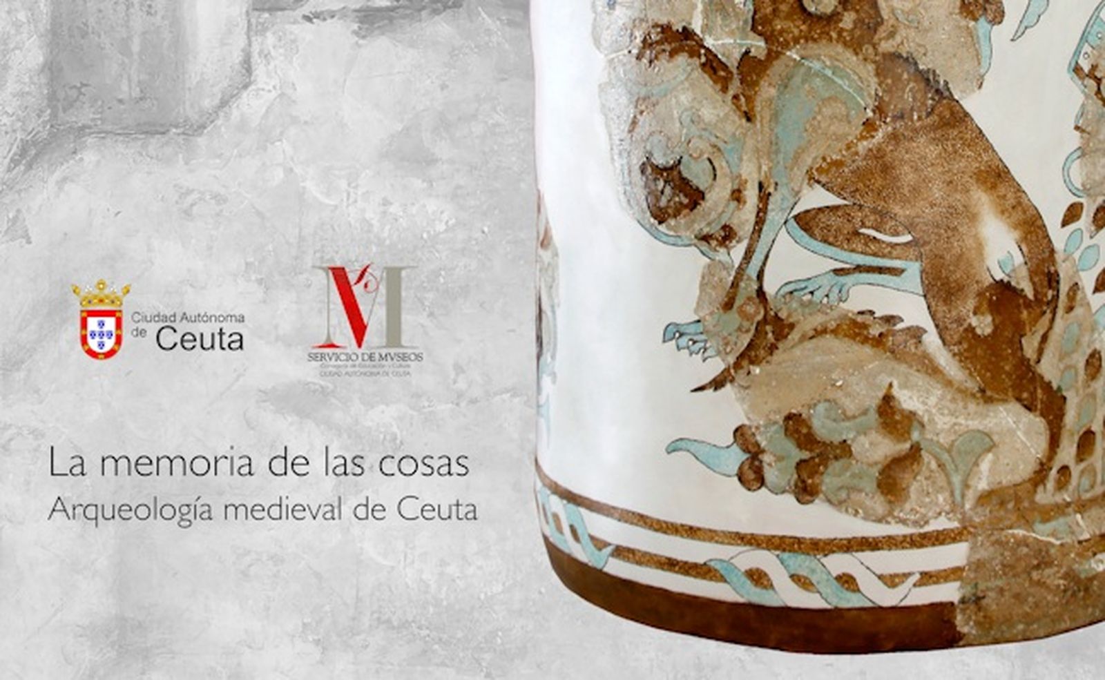 Cartel promocional de la exposición Objetos que cuentan historias. La memoria de las cosas