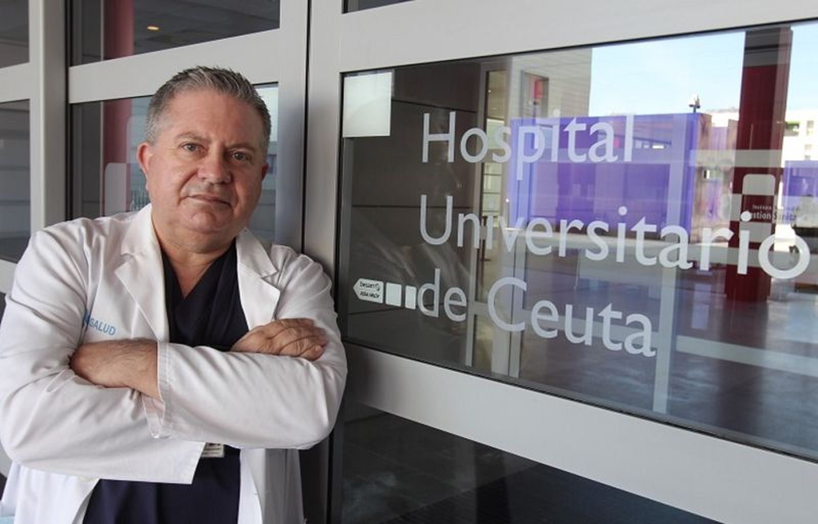 Julián Domínguez, jefe del Servicio de Medicina Preventiva del Hospital Universitario de Ceuta. / FOTO EL PUEBLO
