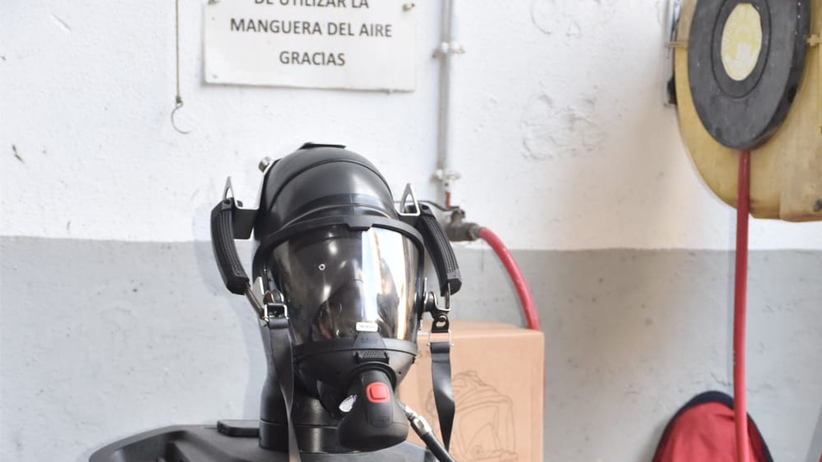 Nuevas máscaras para el Parque de Bomberos Nuevas máscaras para el Parque de Bomberos