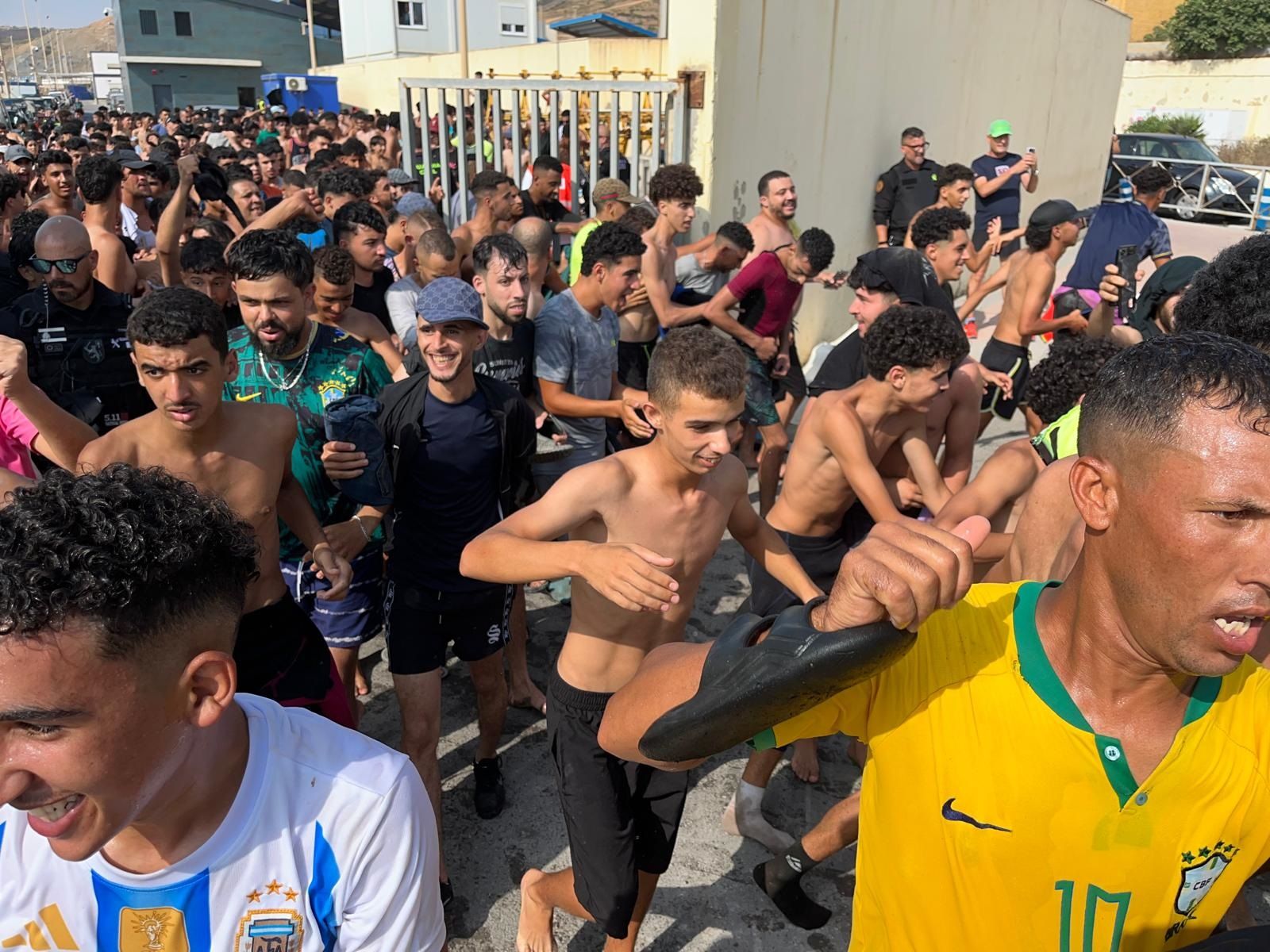 Inmigrantes entran a la carrera en la ciudad