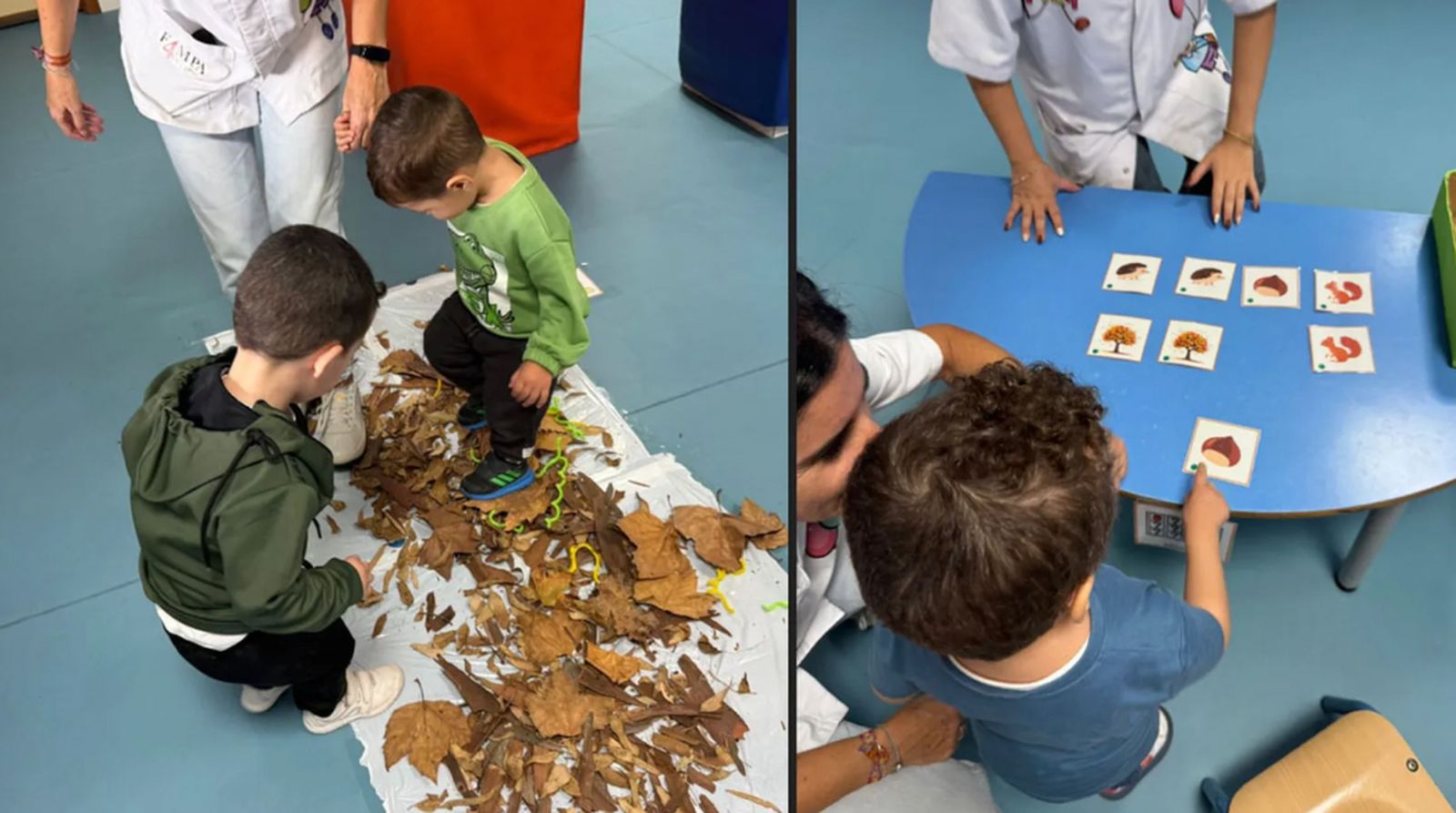 Escolares en actividades organizadas por Fampa Cuatro Culturas