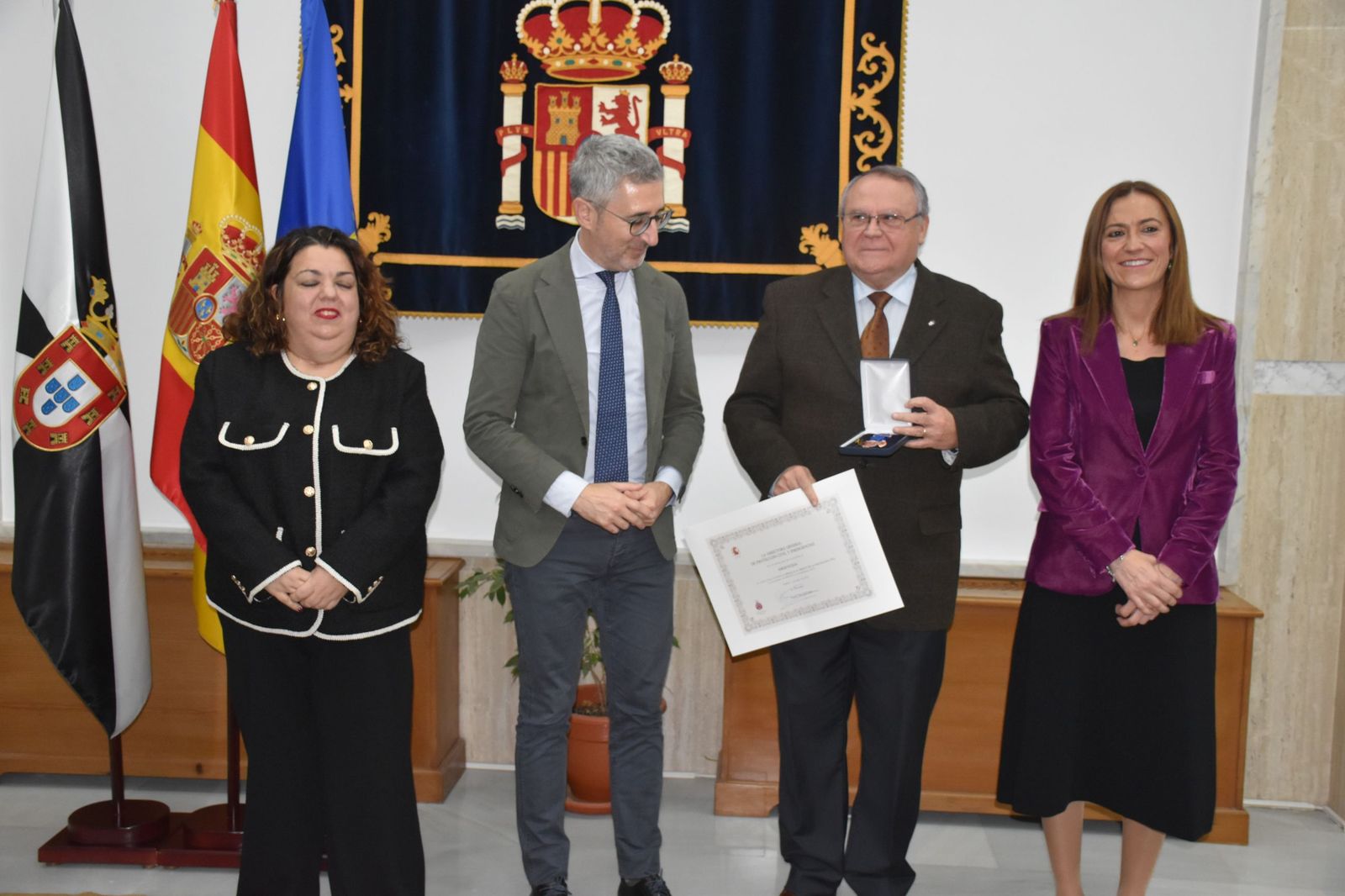 Protección Civil rreconoce el éxito de la OPE con la entrega de sus Medallas