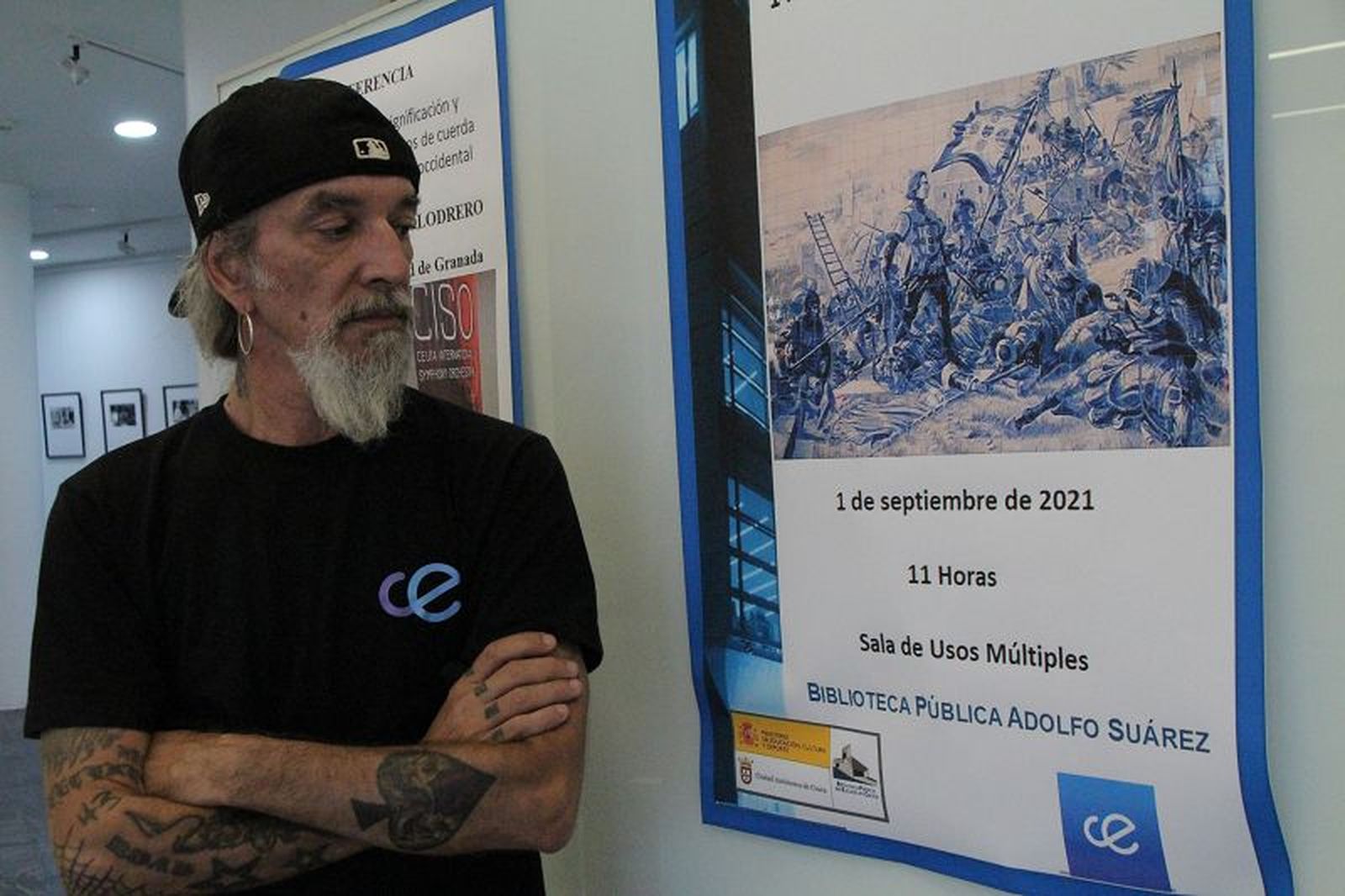 Gabriel León, en la presentación del documental este miércoles. / FOTO REDUAN