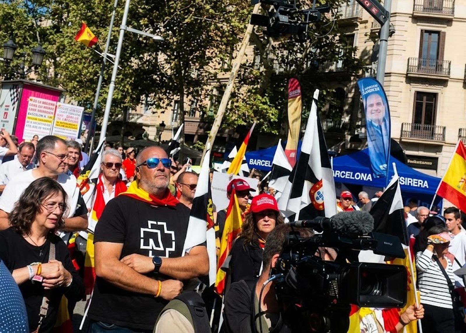 Aspecto de la manifestación