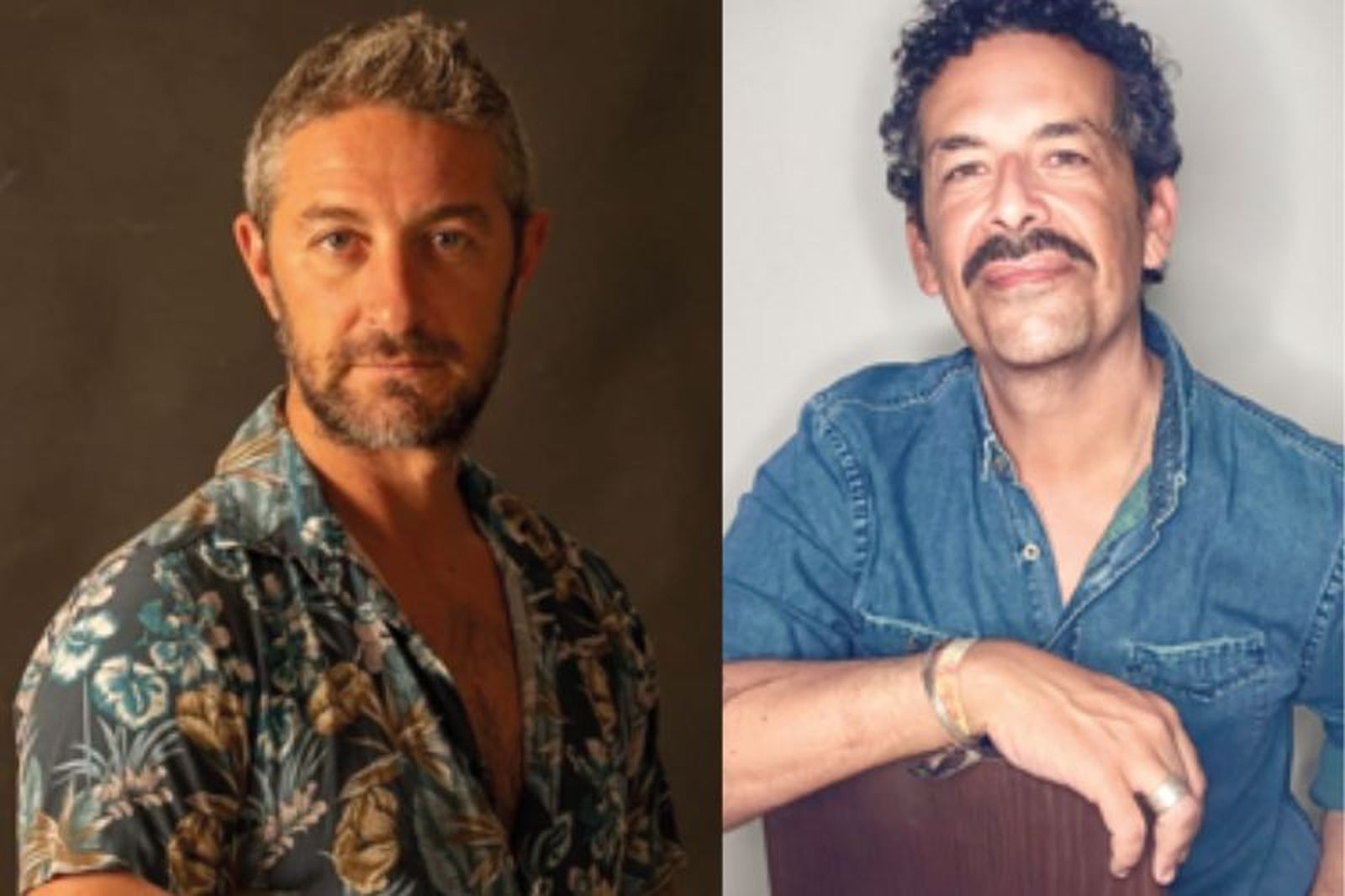 Los actores ceutíes Jorge López y Antonio Mora. / FOTOS CEDIDAS