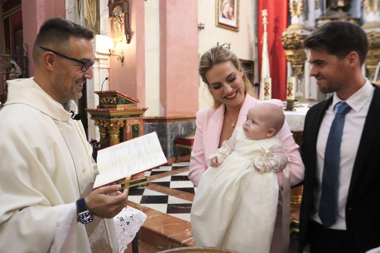 Bautizo de Minerva María en Los Remedios