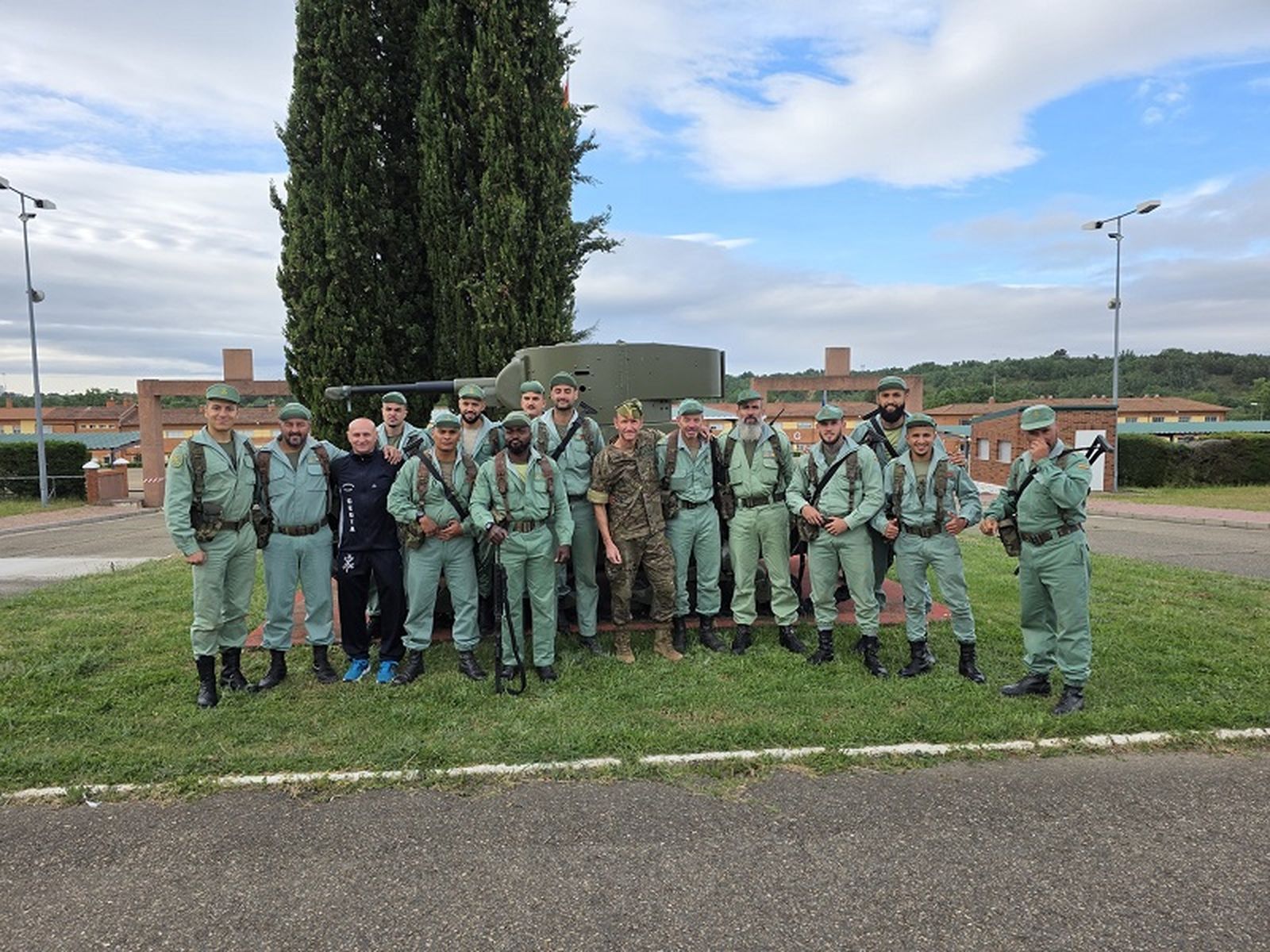 FOTO Patrulla de tiro del Tercio Duque de Alba 2º de la Legión