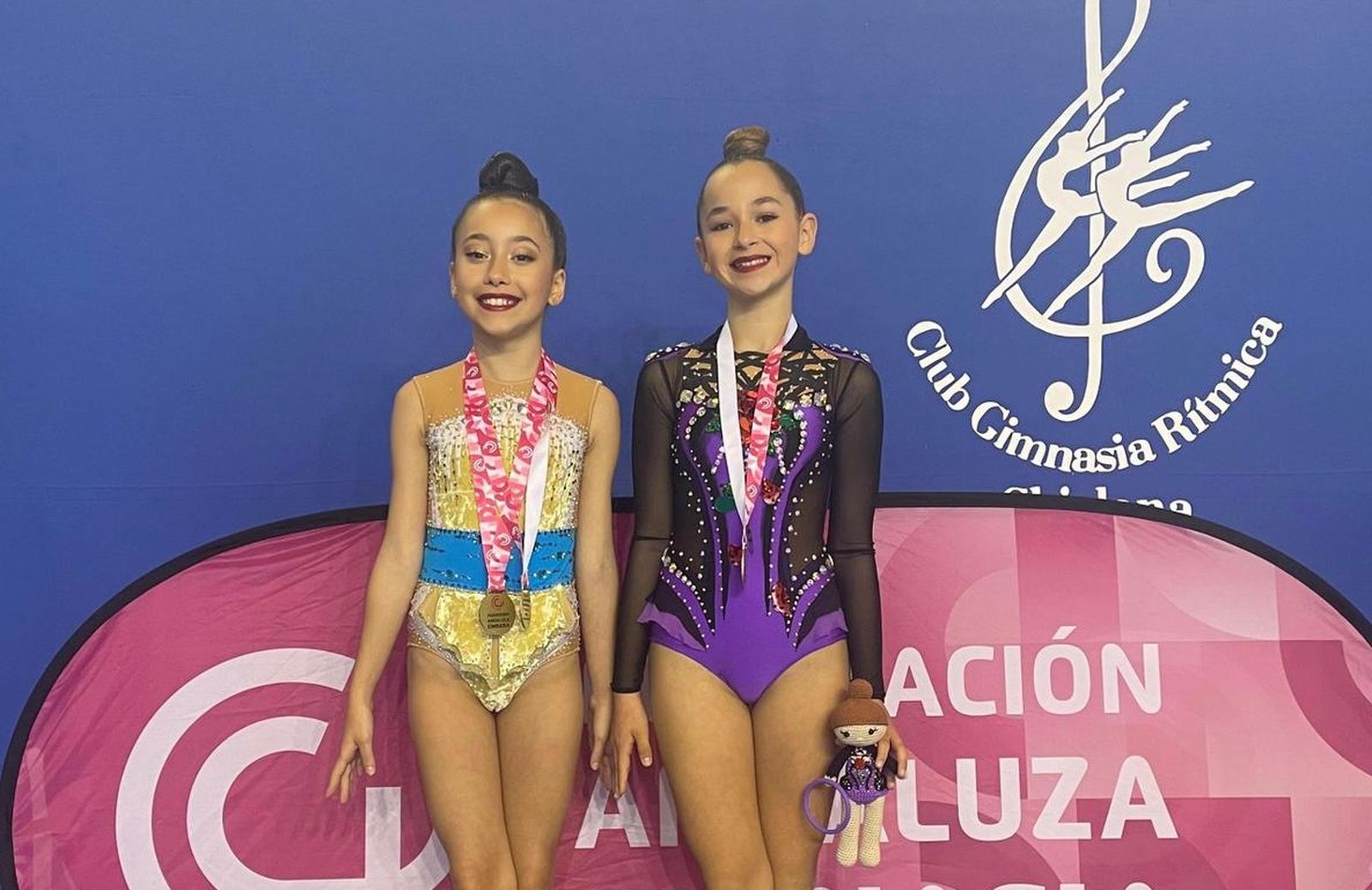Buena actuación de las gimnastas ceutíes
