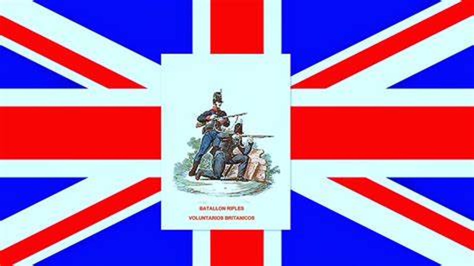 Bandera del Batallón Rifles. / FOTO CEDIDA