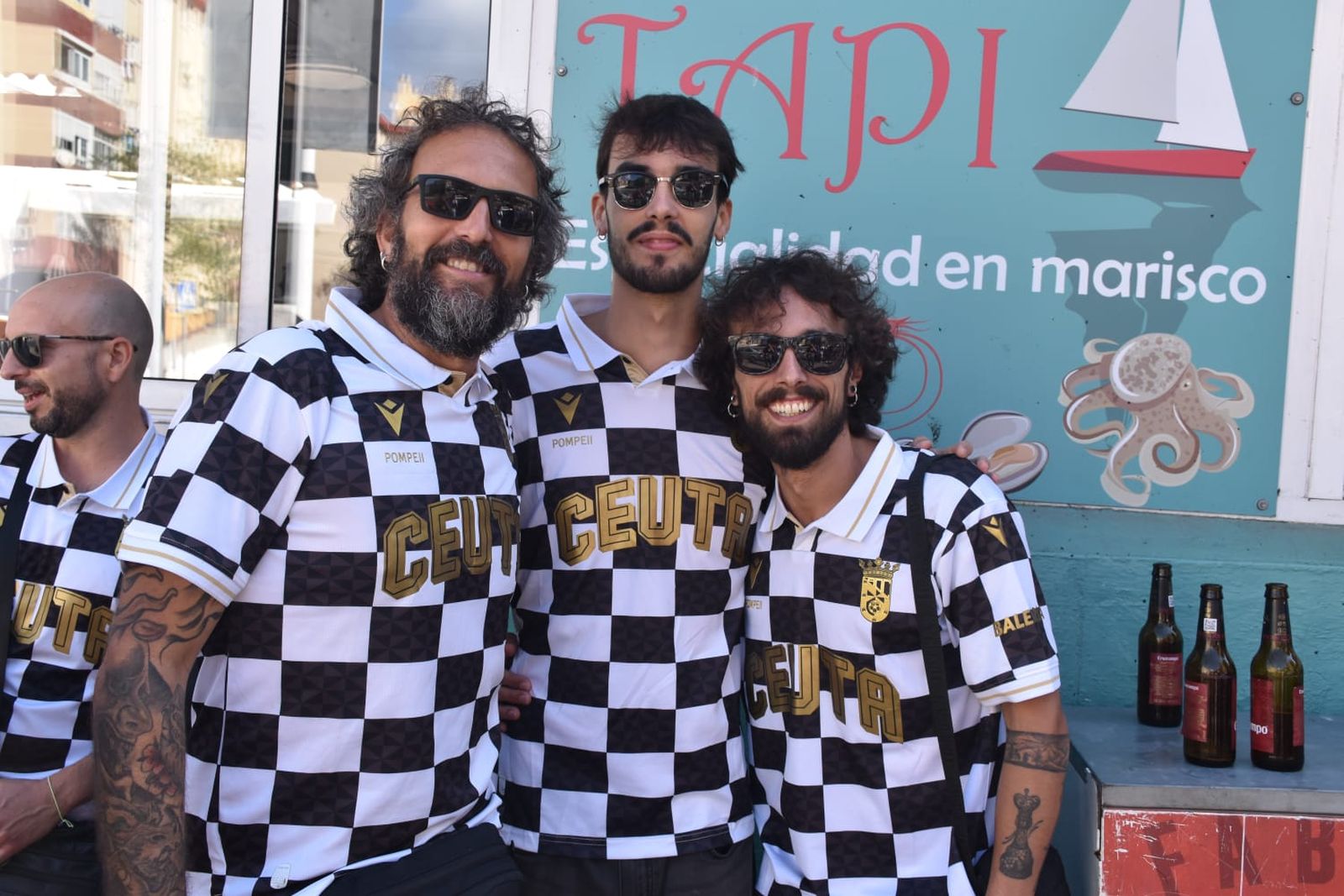FOTOGALERÍA | Así vio Nicol's a los ceutíes en la previa de la AD Ceuta contra el Mirandés