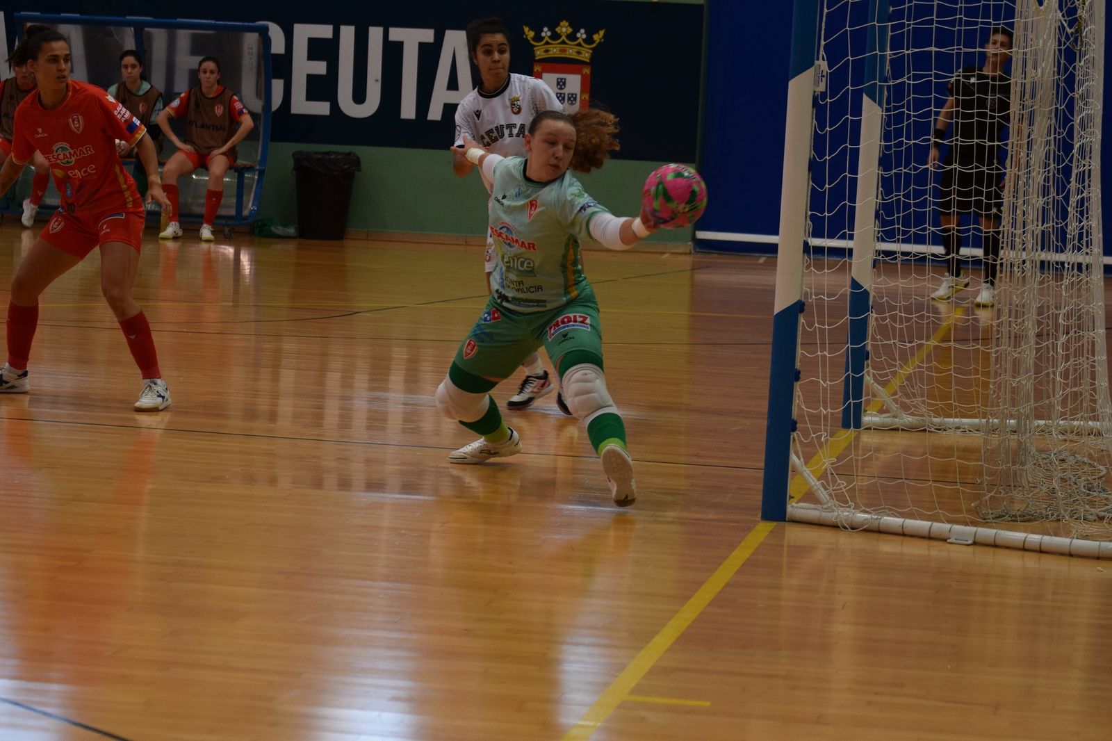 La AD Ceuta Femenino empató frente al Poio