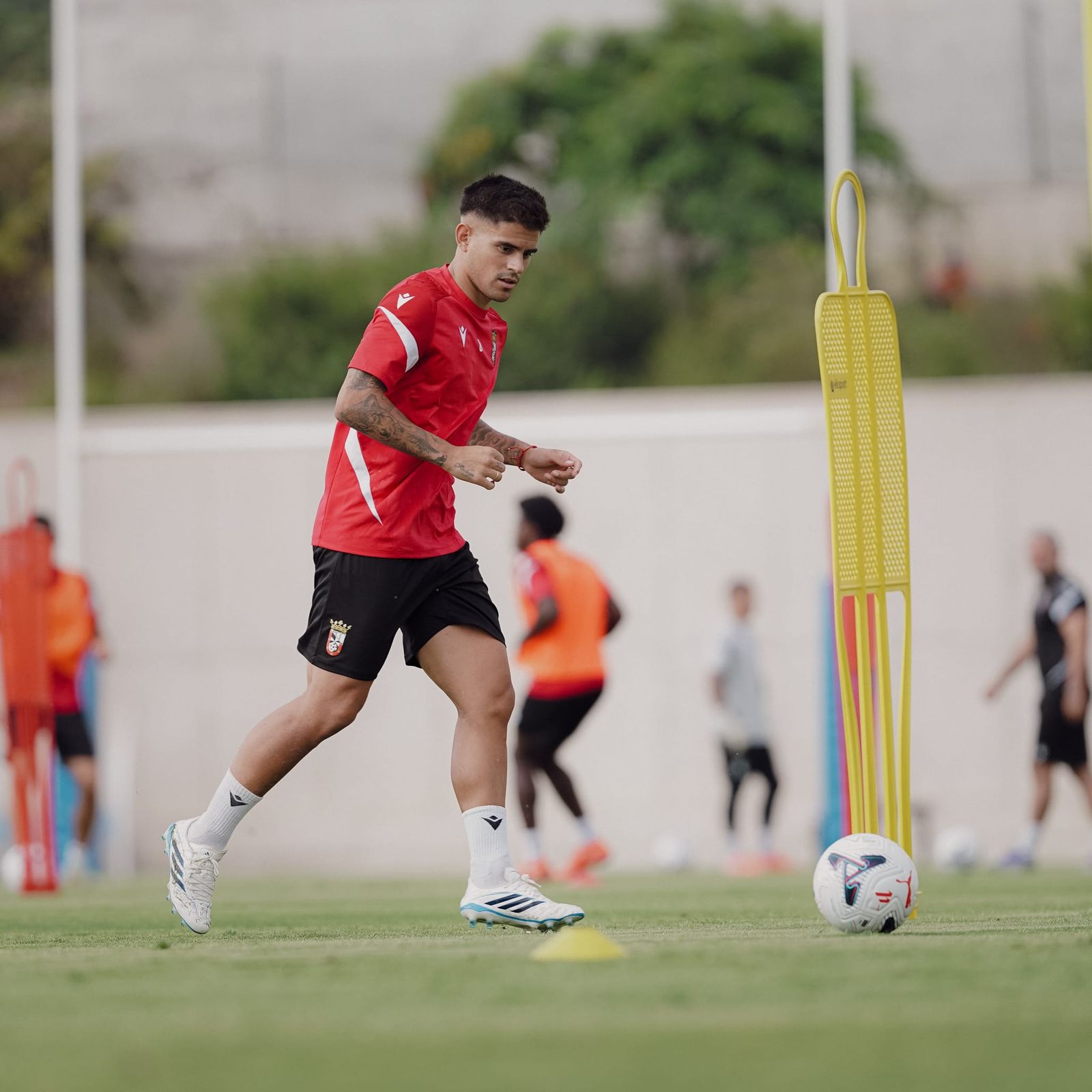 Así ha sido el entrenamiento del Ceuta