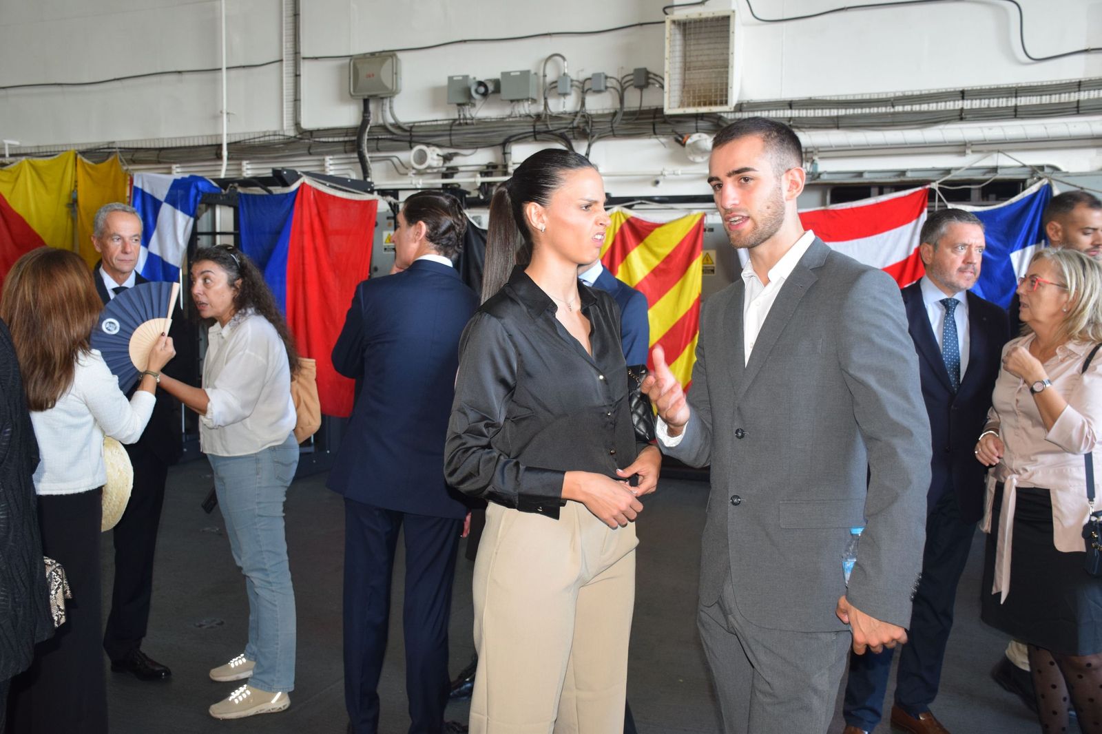 Emotiva jura de bandera a bordo del 'Castilla'