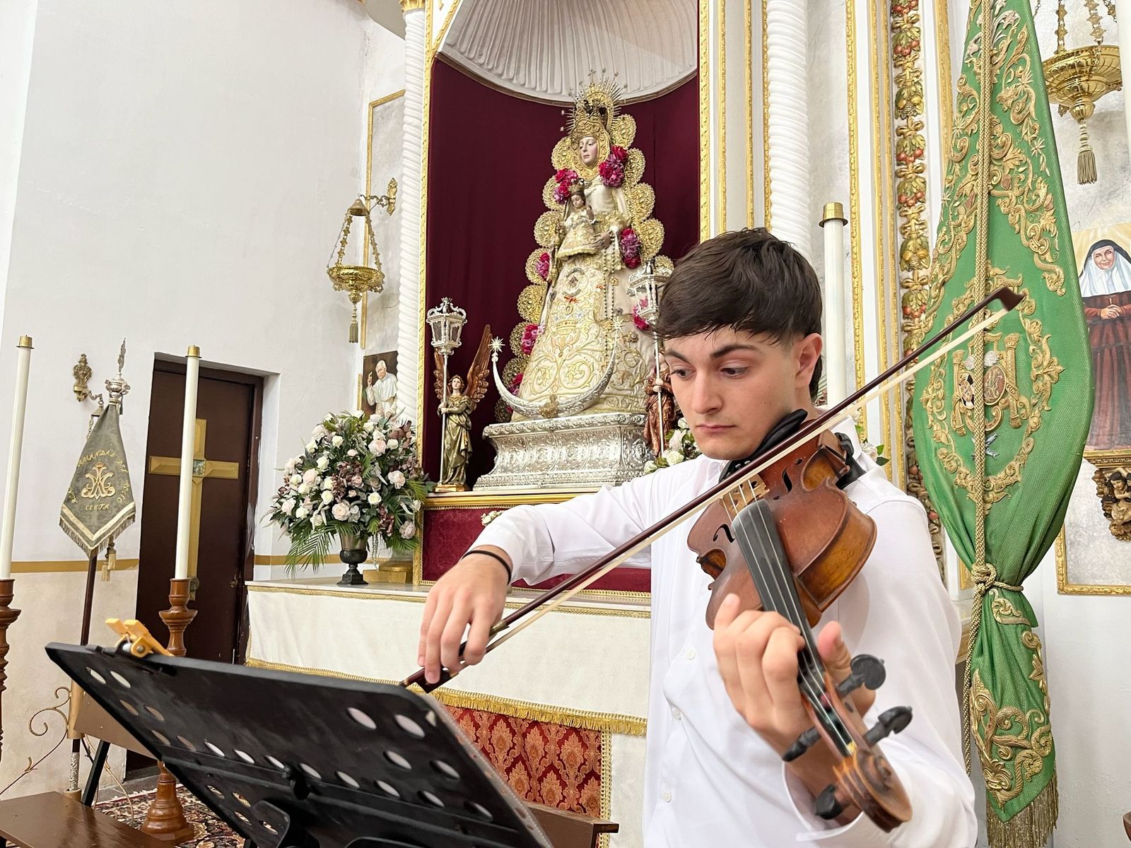 Boda de Jesús y María en la Iglesia de Santa Teresa