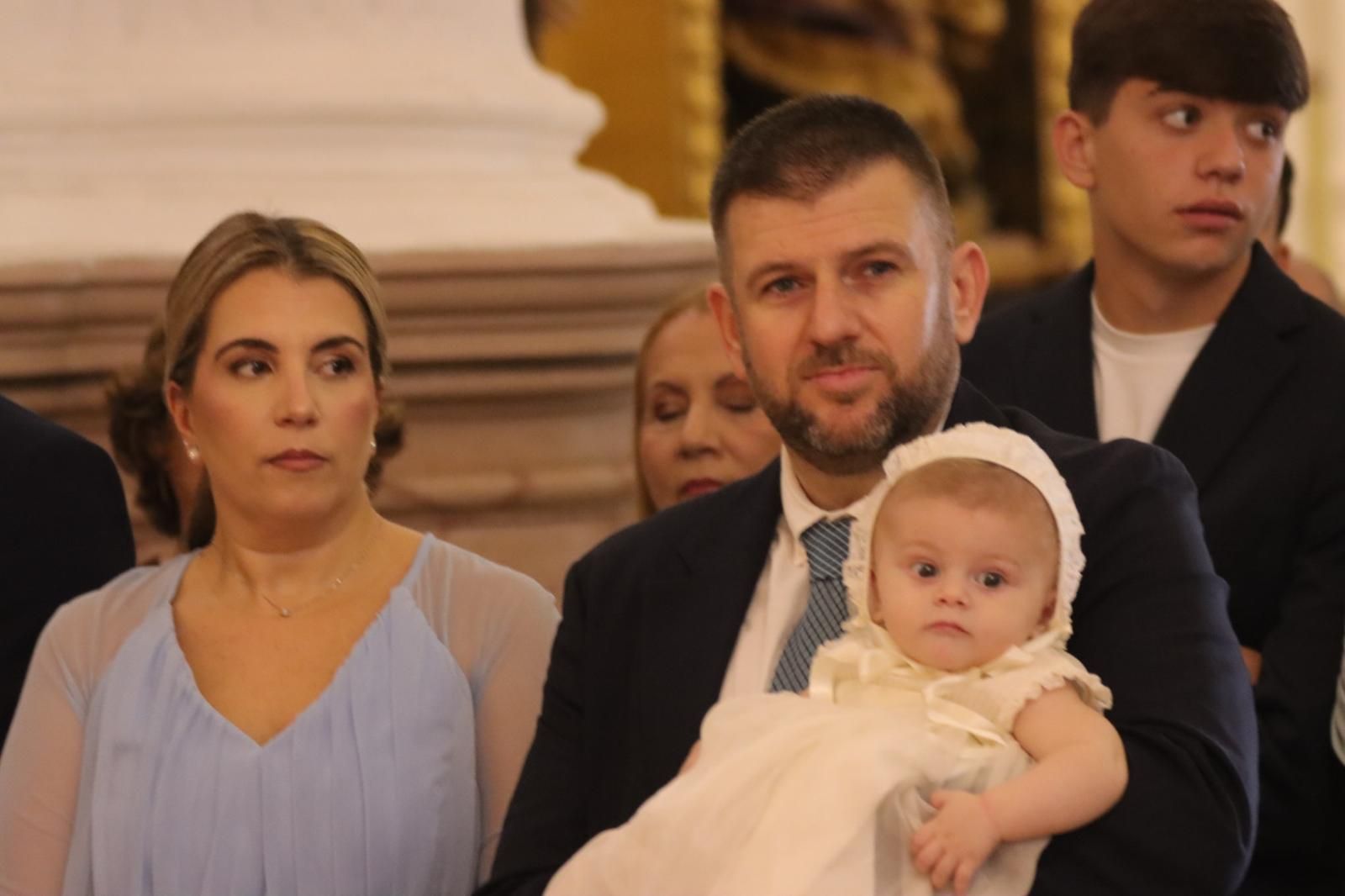 Bautismo de Nico, Mateo y Leo en el Santuario