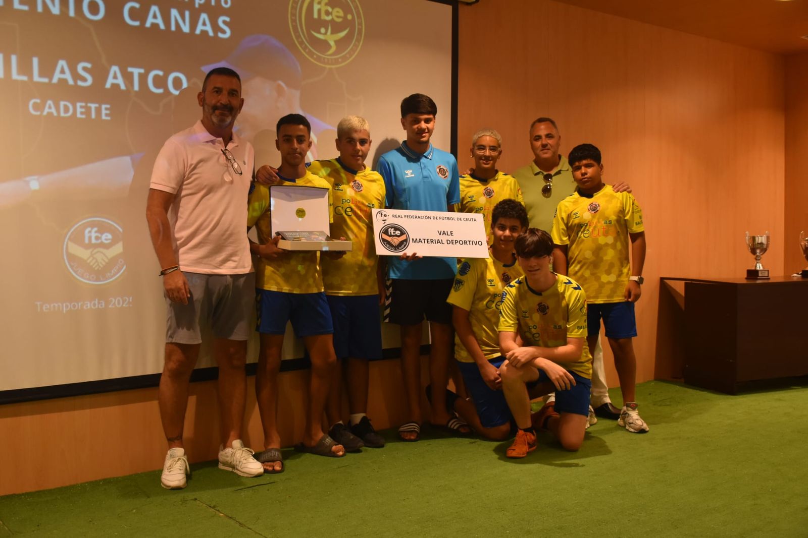 La Federación pone rostro a los valores que hacen grande al fútbol ceutí