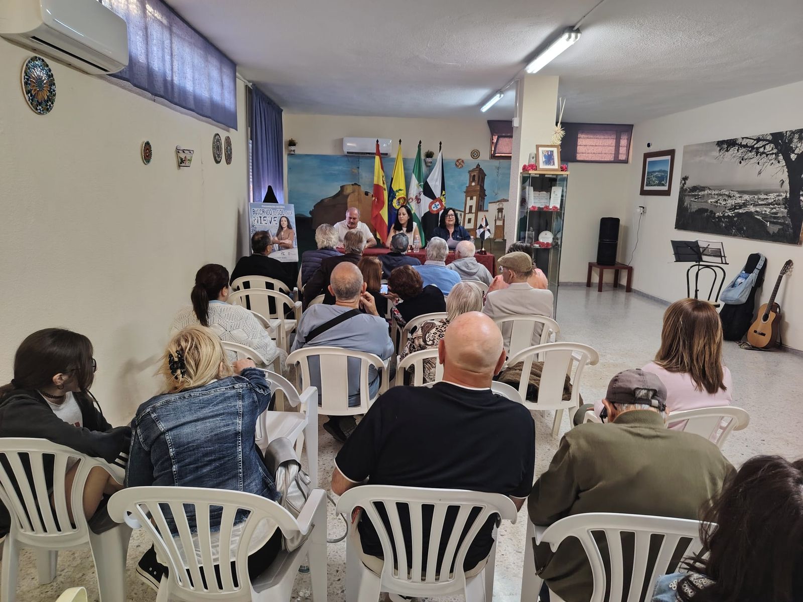 Un momento del acto celebrado en la sede de la Casa de Ceuta
