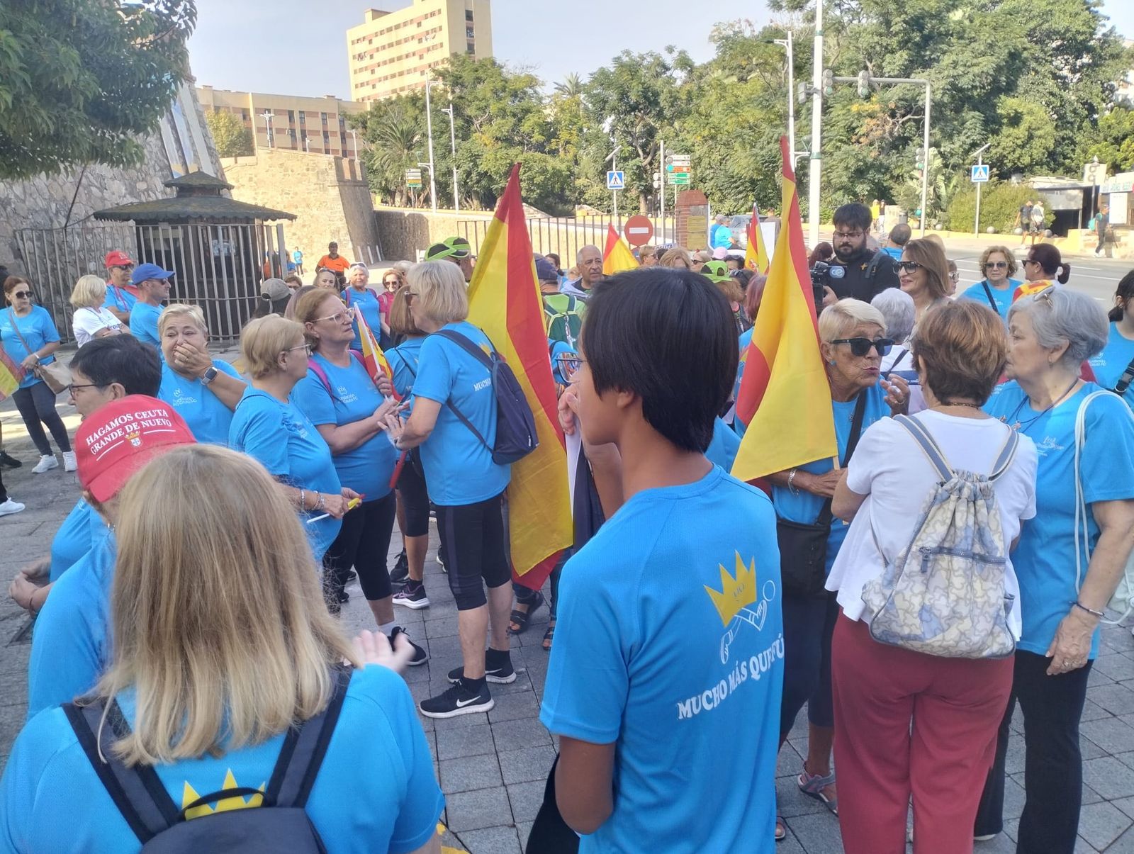 Los mayores toman las calles en una jornada de convivencia