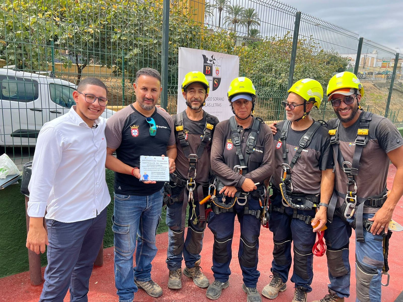 Reconocimiento a Verticales de Tragsa por parte de la AAVV Bermudo Soriano